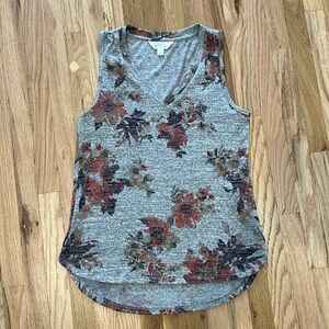 Market & Spruce Taudia Hi Lo Knit Top size small